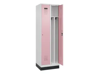 locker voor scheiding van kleding,HxBxD 1950x600x500mm,2vak - 1