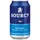 Water Sourcy blauw blik 330ml