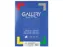 Gallery Witte Etiketten 66x38.1 mm Ronde Hoeken
