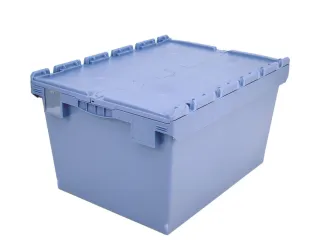 Herbruikbare Stapelbak Grote Capaciteit 453x800x600 Mm 153l Deksel - 1