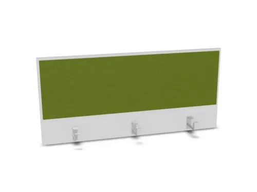 opzetpaneel,v. bureau,aanbouw achter,B 1200mm,Bl-wit,BN7048-groen