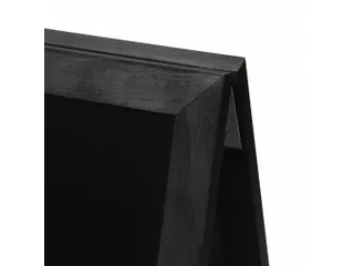 Krijtstoepbord Zwart 68x120cm - 2