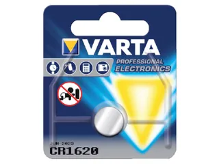 Batterij Varta knoopcel CR1620 lithium 3V blister à 1 stuk - 2
