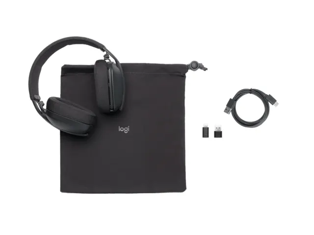 Logitech Zone Vibe Wireless Over-ear Headset Graphite Teams version