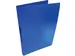 ringmap voor A4 PP 2 ringen 16 mm transparant blauw