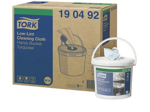 Tork 190492 Handy Emmer Reinigingsdoek W10 1-Laags Turquoise