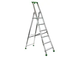 Industriële Trapladder Quadra, 6 Treden