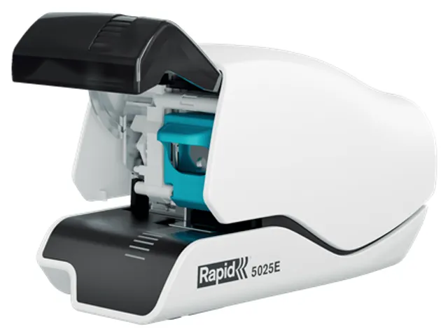 Nietmachine Elektrisch Rapid 5025e Max 25vel zwart/wit contactloos
