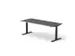 Bureau à hauteur réglable élec.,HxlxP 650-1310x2000x800mm