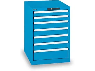 Ladenkast Hxbxd 800x564x725mm 7laden 75kg Vu Afwerking Ral5012 - 1
