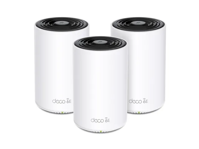TP-Link Deco XE75 Pro (3-pack), Wit, Intern, Mesh-systeem, 670 m², FC