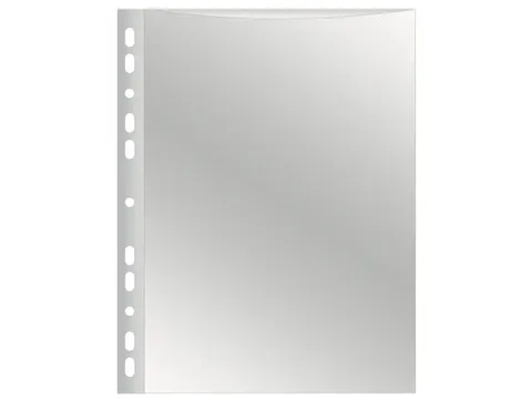 Gerperforeerde Showtas A4 11-Gaats Generfd PP 60mic 100 stuks