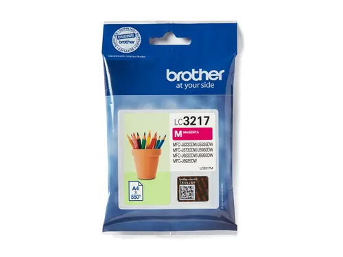 Inktcartridge Brother LC-3217M rood