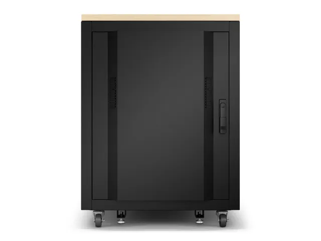 APC NetShelter CX AR4017IA - 17U, Geluiddempend en geventileerd 19 inc