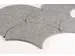 Akoestische PET-vilt Japanse Golf tegels donkergrijs 30x26cm 22 stuks