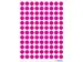 HERMA 1836 Multipurpose etiketten Rond 8mm Roze 540 stuks