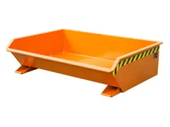 mini-kiepbak,HxLxB 450x1385x1680mm,0,61m³,draagverm. 1000kg,RAL2000