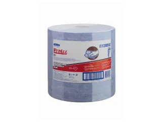 WypAll 12889 doek X90 Hydroknit 2-laags Blauw Rol - 1