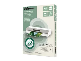 Lamineerhoes Fellowes A5 light 50% gerecycled glans 100stuks - 2