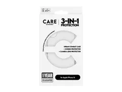 PanzerGlass | CARE by Flagship 3-in-1 Bundle iPhone 16, Apple, A