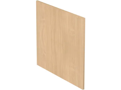 zijpaneel,v. balie,D 800mm,hout,beuken