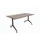 Schaffenburg Klaptafel 160x80cm Blad Havana Kersen 25mm Frame Zwart