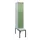 Dubbeldekse dekenkist,HxBxD 2120x400x815mm,1x2vak.,vak B 400mm