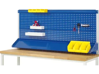 opbouwelement,v. werkbank,HxBxD 900x2000x350mm,draagverm. 100kg,staal - 2