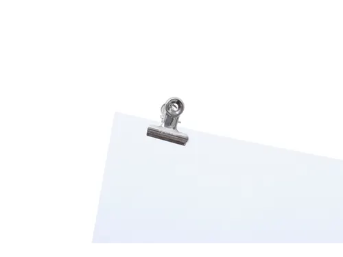Papierklem MAUL Bulldog 30mm capaciteit 10mm zilver