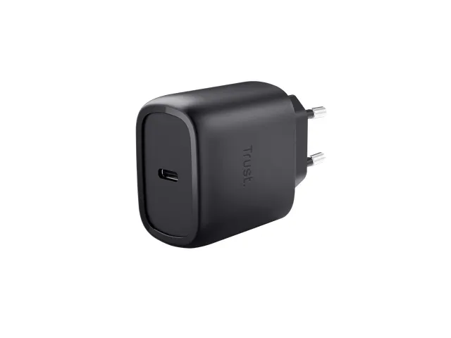 Trust Maxo USB-oplader 45W GaN 25521 1x USB-C met 2m kabel zwart