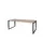 Domino Plus Bureau Hoogte Verstelbaar 2000x900mm Hav/Kers 25mm Zwart