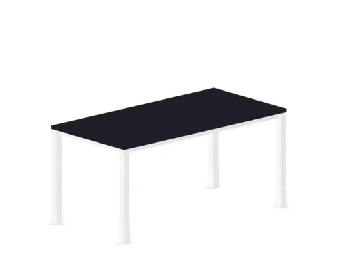 In hoogte verstelbaar bureau,HxBxD 720-840x1600x800mm,CC-zwart