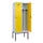 locker voor scheiding van kleding,HxBxD 2120x800x500mm,2vak