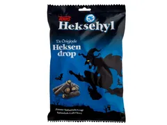 Heksendrop Heksehyl zoute salmiakdrop zak 1kg