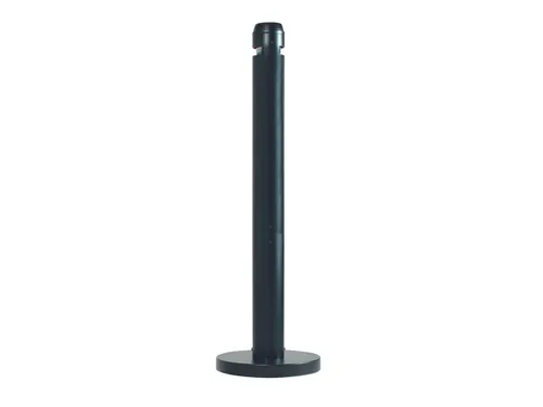 Asbak staand Rubbermaid peukenzuil 10x32x104cm zwart