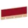 baliepaneel,v. bureau,aanbouw achter,B 1200mm,NE-esdoorn,BN4011-rood
