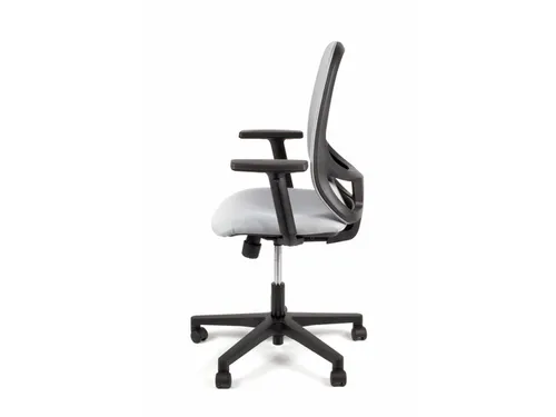 Bureaustoel EN1335 Linea Grace 01 grijs/grijs met 1D armleuning
