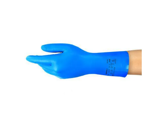 Ansell AlphaTec 37-310 nitril handschoenen, blauw, maat 8, 144 paar