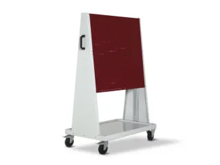 Transportwagen Met Geperforeerde Platen,4Xgeperforeerde Plaat - 1