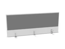 opzetpaneel,v. bureau,aanbouw achter,B 1400mm,Bl-wit,BN8078-grijs