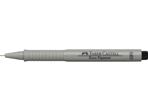 Tekenpen Faber Castell Ecco Pigment 0.05Mm Zwart