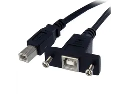 91 cm lange Paneel gemonteerde USB-kabel B naar B F/M