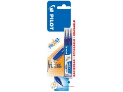 Rollerpenvulling Pilot Frixion 0.7mm Blauw Medium Punt 3 stuks