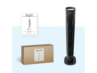 Torenventilator BRASQ F500 H79cm zwart - 7