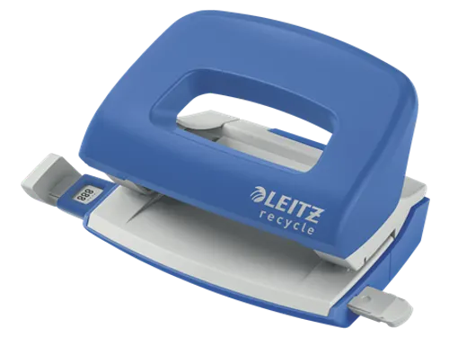 Perforator Leitz Nexxt Recycle mini 10 vel blauw