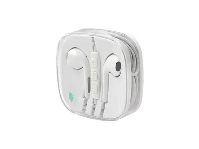 Oortelefoon Green Mouse met 3.5mm jack aansluiting