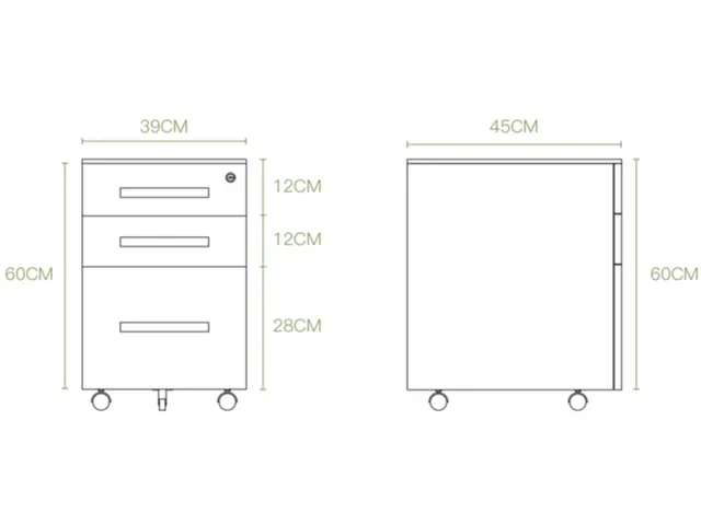 Ladeblok Verrijdbaar Grijs