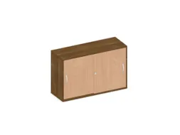 Schuifdeurkast 770x1200x430mm Romp Noten Decor Front Beuken