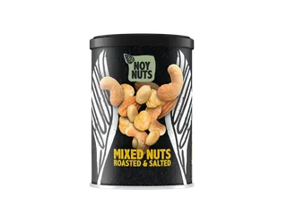 Noten NoyNuts Roasted and Salted blik 150gram - 1