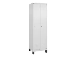locker,HxBxD 1950x600x500mm,2vak,vak B 300mm,cil.-slot,voeten